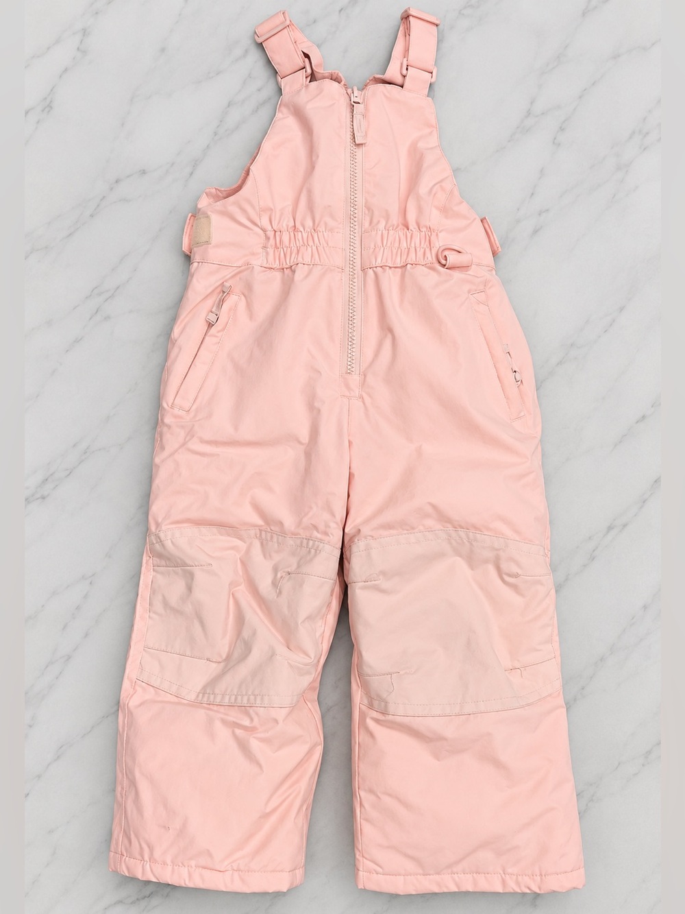 Amazon Essentials Girls Snow Bib 3T Pink Fleece Lined Snow Pants